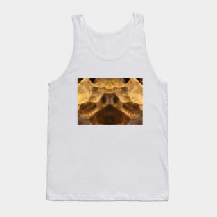 Abstract stretched pig snout on cave wall Tank Top